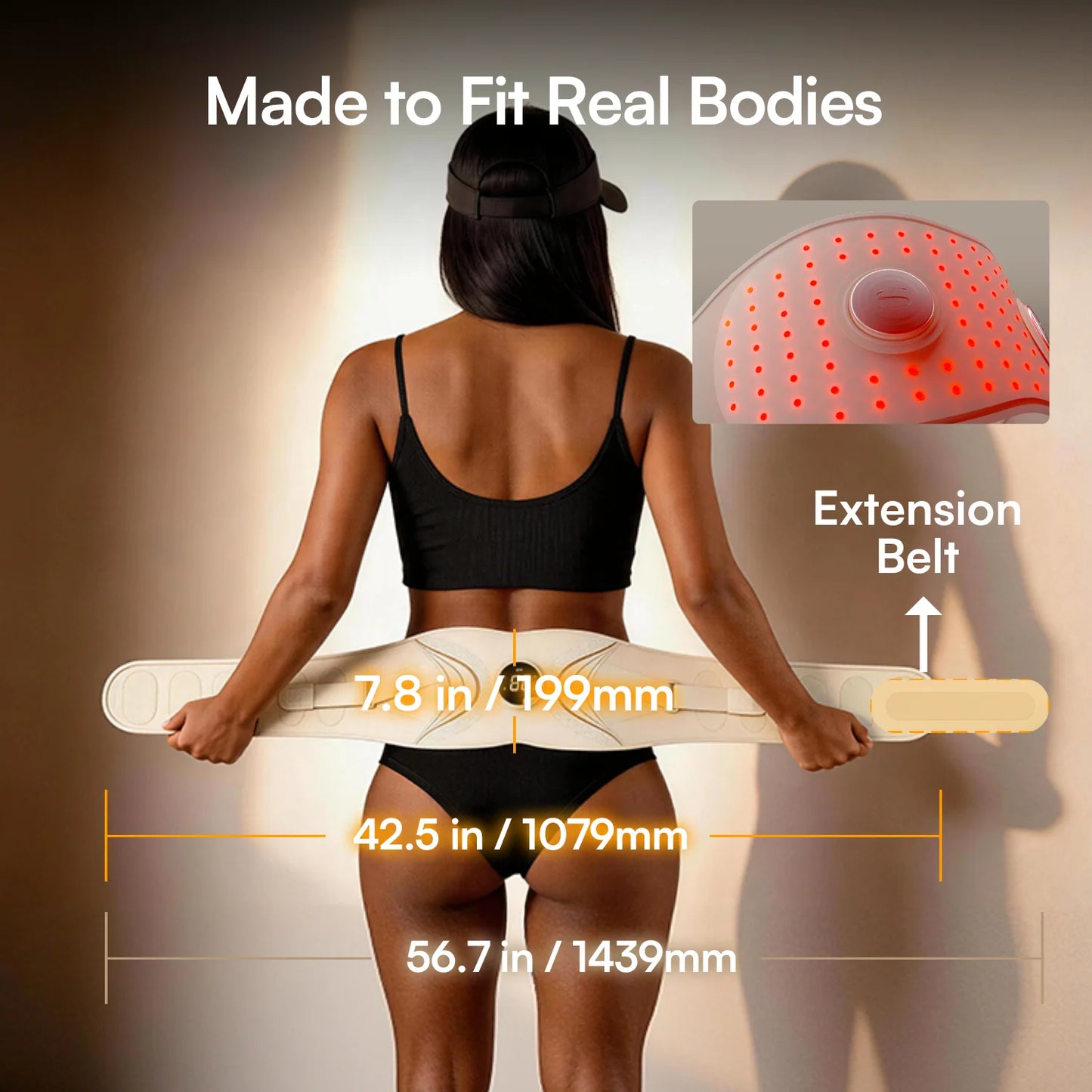 ION CORE™ Red Light EMS Core Belt